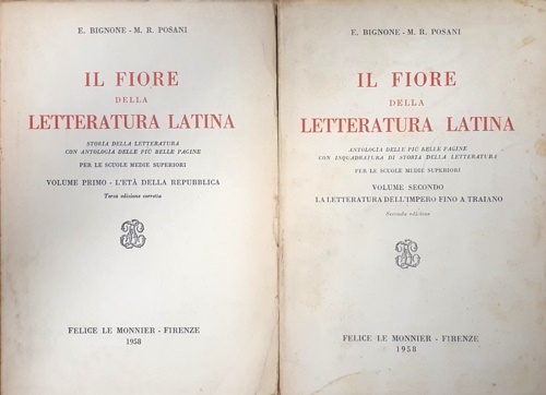 Il fiore della letteratura latina.