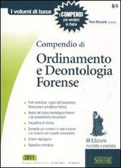 9788824458511-Compendio di ordinamento e deontologia forense.