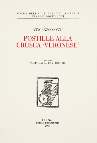 9788889369036-Postille alla crusca «veronese».