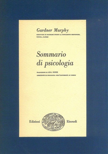 Sommario di psicologia.