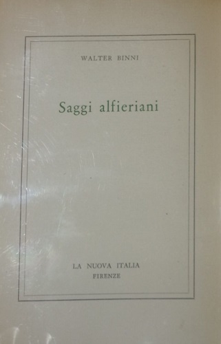 Saggi alfieriani.