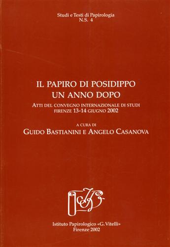 9788887829259-Il papiro di Posidippo un anno dopo.