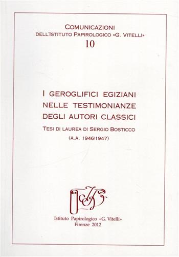 9788887829501-Comunicazioni. Periodico dell'Istituto Papirologico G.Vitelli. N.10. Contiene: S