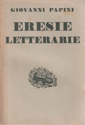 Eresie letterarie (1905-1928).