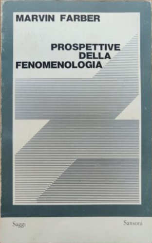 Prospettive della fenomenologia.