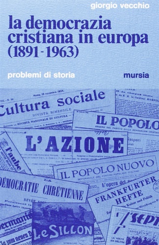 9788842593775-La democrazia cristiana in Europa (1891-1963).