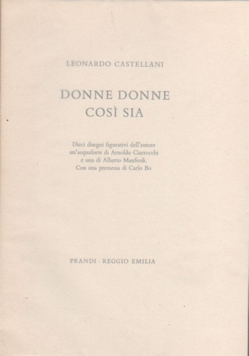 Donne donne così sia.