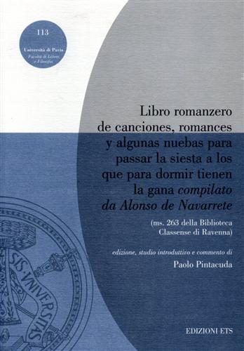 9788846712561-Libro romanzero de canciones, romances y algunas nuebas para passar la siesta a