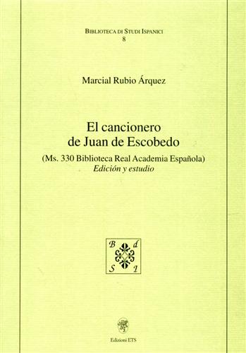 9788846709707-El cancionero de Juan de Escobedo.