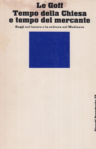 9788806461287-Tempo della Chiesa e tempo del mercante e altri saggi sul lavoro e la cultura ne