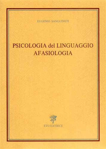 9788877415264-Psicologia del linguaggio. Afasiologia.