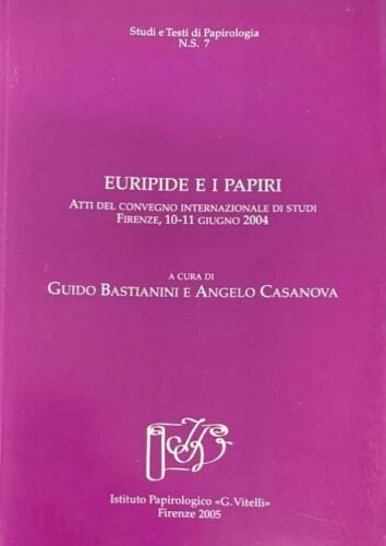 9788887829327-Euripide e i papiri.