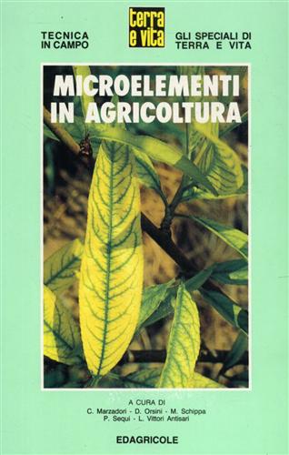 9788820635558-Microelementi in agricoltura.