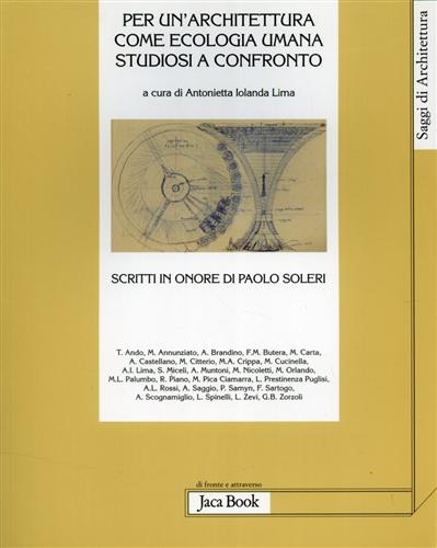 9788816409484-Per un'architettura come ecologia umana studiosi a confronto. Scritti in onore d