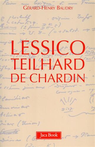 9788816304840-Lessico Teilhard de Chardin.