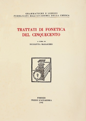 9788887850512-Trattati di fonetica del Cinquecento.