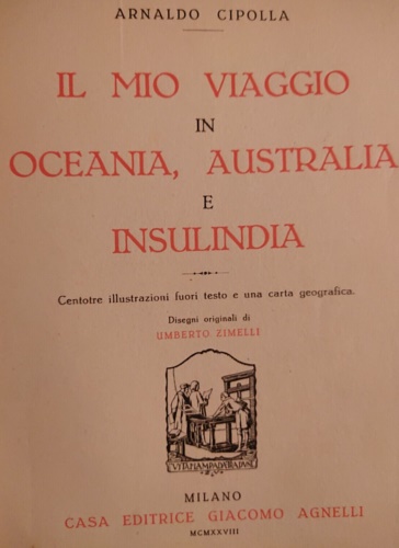 Il mio viaggio in Oceania, Australia e Insulindia.