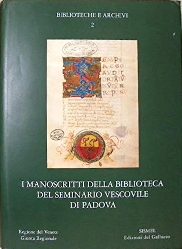 9788887027556-Manoscritti Medievali del Veneto. I manoscritti della Biblioteca del Seminario v