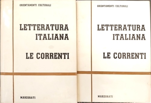 Letteratura Italiana. Le Correnti.