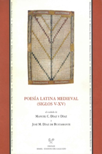 9788884500588-Poesía latina medieval (siglos V-XV).