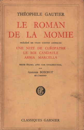 Le Roman de la Momie.