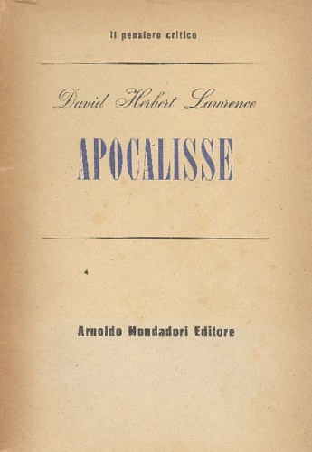 Apocalisse.