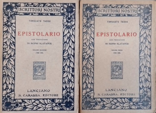 Epistolario. Vol.I: 1556-1586. Vol.II: 1586-1595.