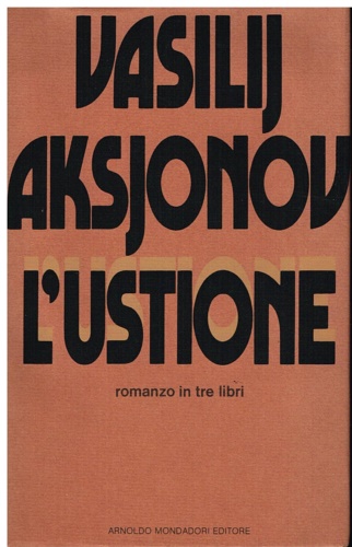 L'ustione. Romanzo in tre libri. Tardi anni sessanta. Primi anni settanti.