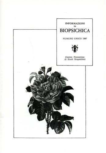 Informazioni di Biopsichica. Numero unico, 1987