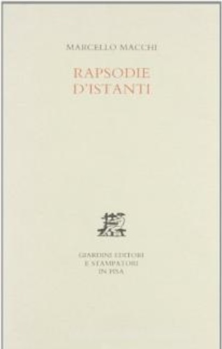 9788842710981-Rapsodie d'istanti.