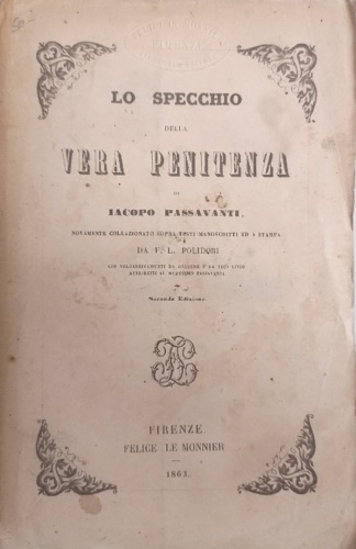 9780543900272-Lo specchio della vera penitenza. Coi volgarizzamenti da Origene e da Tito Livio