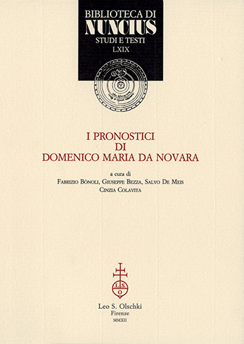 9788822262165-Pronostici (I) di Domenico Maria da Novara.