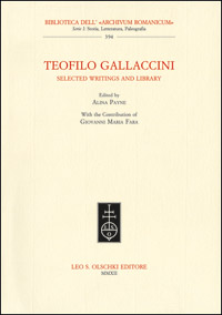 9788822261632-Teofilo Gallaccini. Selected Writings and Library.