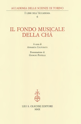 9788822260109-Fondo (Il) musicale Della Chà.