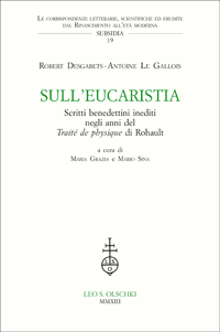 9788822262615-Sull'Eucaristia. Scritti benedettini inediti negli anni del «Traité de Physique»