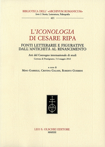 9788822262769-Iconologia (L') di Cesare Ripa. Fonti letterarie e figurative dall'antichità al