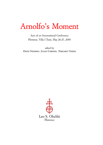 9788822258205-Arnolfo's moment.