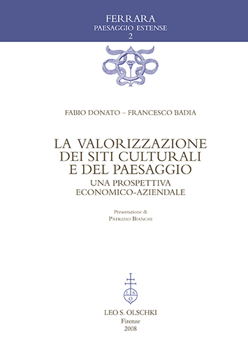 9788822257840-La valorizzazione dei siti culturali e del paesaggio. Una prospettiva economico-