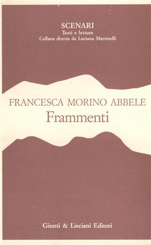 Frammenti.