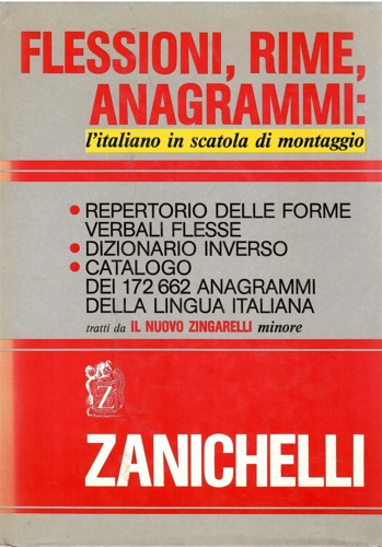 9788808030528-Flessioni, rime, anagrammi: l'italiano in scatola di montaggio.