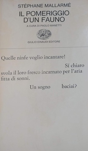 Il pomeriggio d'un fauno.