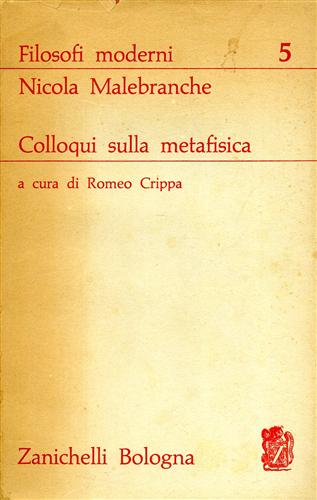 Colloqui sulla metafisica.