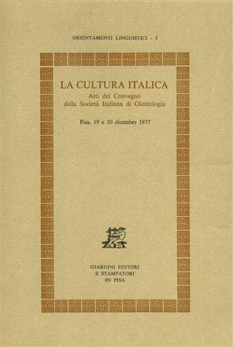 9788842704874-La cultura italica.