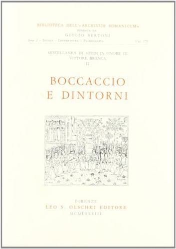 9788822231864-Boccaccio e dintorni. Miscellanea di Studi in onore di Vittore Branca.