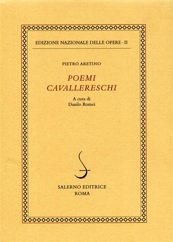 9788884021724-Poemi cavallereschi.