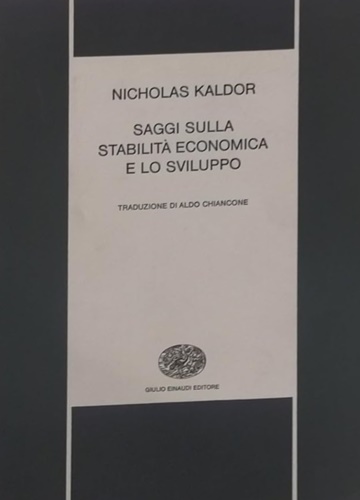 9788806239459-Saggi sulla stabilità economica e lo sviluppo.