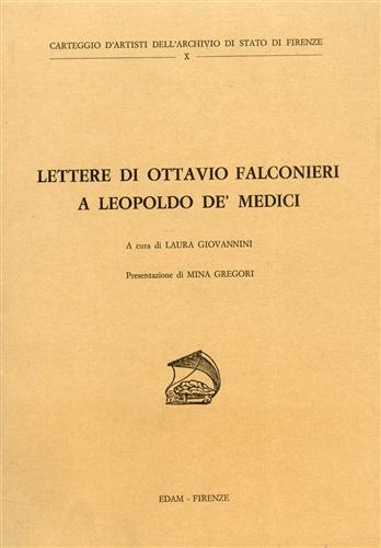 Lettere di Ottavio Falconieri a Leopoldo de'Medici.