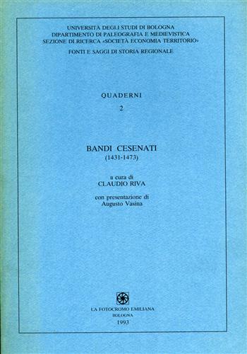 Bandi Cesenati 1431- 1473.