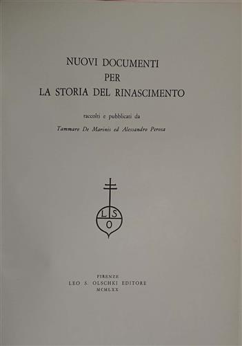 9788822211163-Nuovi documenti per la storia del Rinascimento.