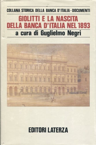 9788842035015-Giolitti e la nascita della Banca d'Italia nel 1893.